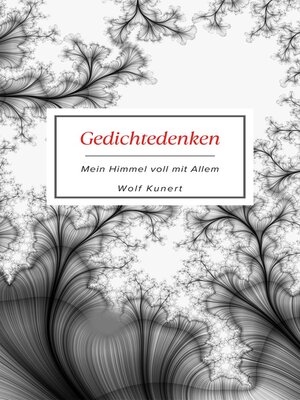 cover image of Gedichtedenken--Mein Himmel voll mit Allem
